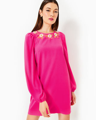 Rainer Dress, Passion Fruit Pink, large image 1