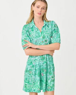 Bingley Dress, Bunny Blue Key West Destination, large image 2