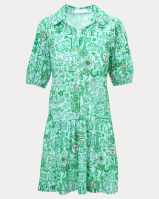 Bingley Dress, Bunny Blue Key West Destination, large image 5