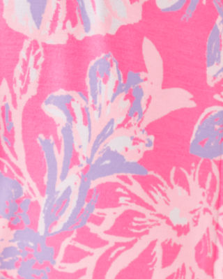 Brightan Dress, Rousseau Pink Zen Garden, large image 4