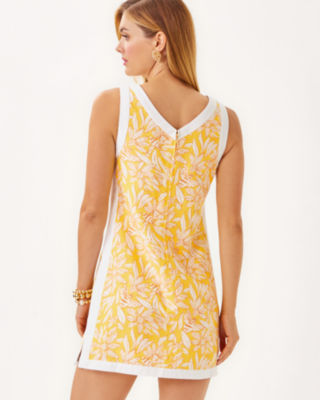 Eleanora Shift Romper, Honeycomb Hideaway Honeycomb, large image 2