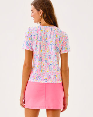 Barreto Knit Top, Multi Summer Serenade, large image 1