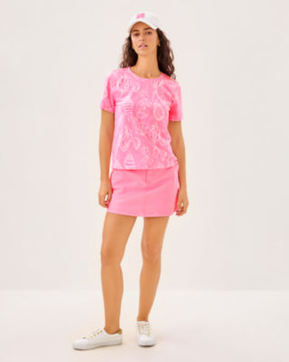Barreto Knit Top, Rousseau Pink Cool As Shell, large image 2