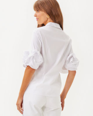 The Flower Lilly Shirt, Resort White, large image 2