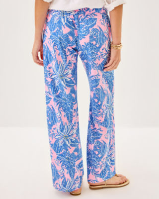 32" Bal Harbour Palazzo Pant, Conch Shell Pink Up Scale Engineered Pant, large image 2