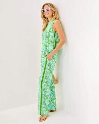 Lilly Pulitzer 32" Bal Harbour Palazzo Pant In Green