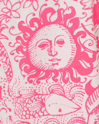 25" Mandalay Wide Leg Crop Pant, Cherry Blossom Pink Fleur De Lilly, large image 5