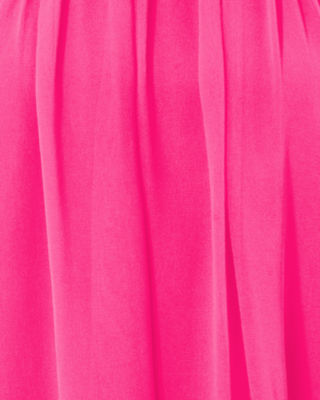 Florian Silk Top, Passion Fruit Pink, large image 4