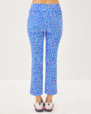 UPF 50+ Luxletic 28" Corso Kick Flare Pant, Sunwashed Blue Seacrets Golf, large image 1