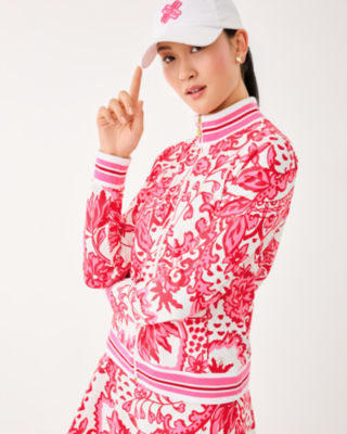 UPF 50+ Luxletic Regate Jacket, Coconut Spicy Socialite, large image 3