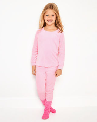 Girls Mini Ciana Velour Top, , large  - Lilly Pulitzer