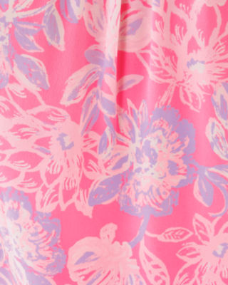 Sleeveless Elsa Silk Top, Rousseau Pink Zen Garden, large image 3