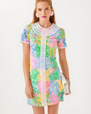 Mila Short Sleeve Shift Dress