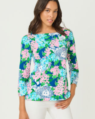 UPF 50+ Callison Top, Starlight Navy Lydia The Lion, large