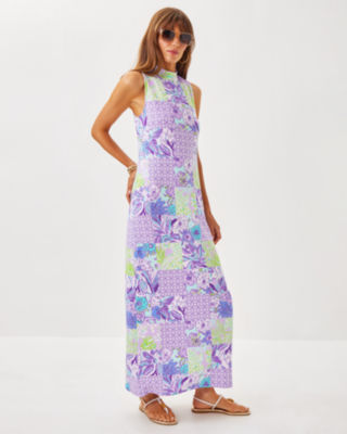 Wellington Maxi Dress, Multi Juicy Story Patch, large image 3