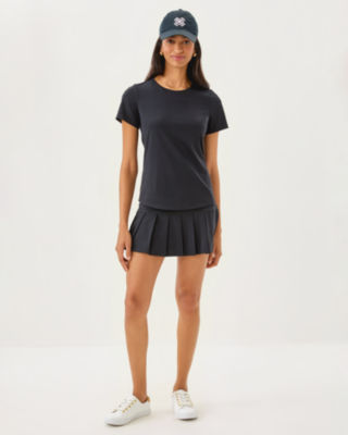 Lilly Pulitzer Upf 50+ Luxletic Westley Active Tee In Black