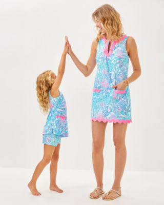 Girls Mini Romey Shift Set, Multi Via Del Mar, large image 2