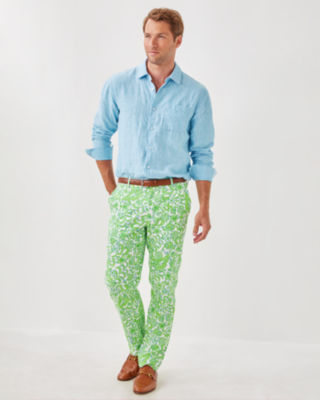 Men's Stuff Addison Shirt, Blue Peri X Resort White, large image 3