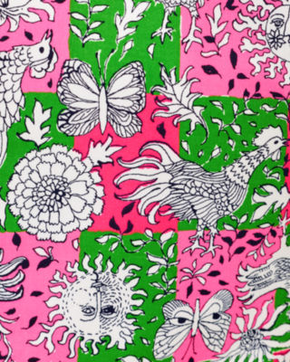 Men's Stuff Flagler Blazer, Cherry Blossom Pink Lil Chicken Check, large image 5