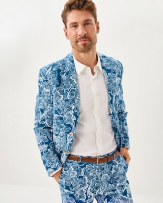 Men's Stuff Flagler Blazer, Starlight Navy Unforgettable, large
