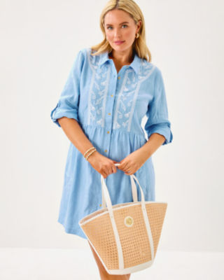 Shaela Dress, Jacaranda Blue, large