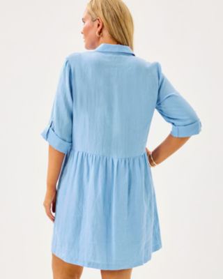 Shaela Dress, Jacaranda Blue, large image 1