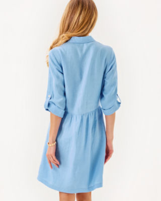 Shaela Dress, Jacaranda Blue, large image 4