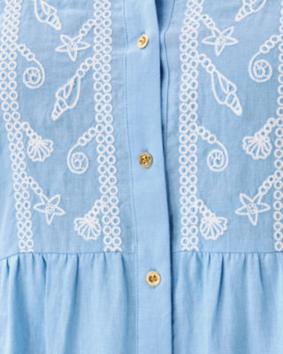 Shaela Dress, Jacaranda Blue, large image 7