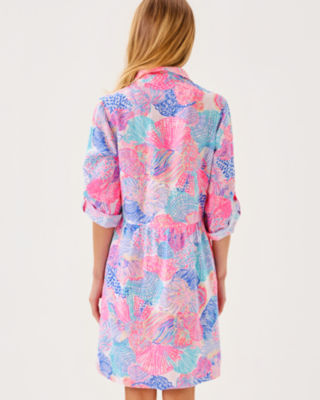 Shaela Dress, Multi Roar Of The Seas, large image 1