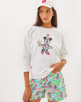 Lilly Hearts Disney 5&quot; Callahan Mid Rise Short