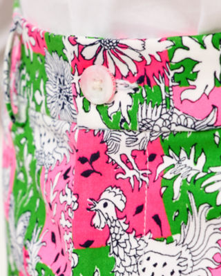 Men's Stuff 34" Mizner Stretch Pant, Cherry Blossom Pink Lil Chicken Check, large image 6