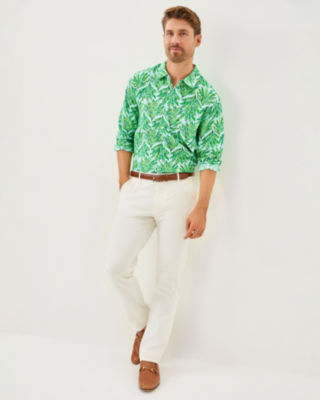 Men's Stuff 34" Mizner Stretch Pant, Coconut, large image 3