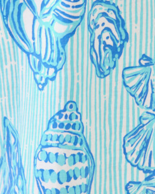 Dixi Dress, Fresh Water Blue Cool As Shell, large image 4