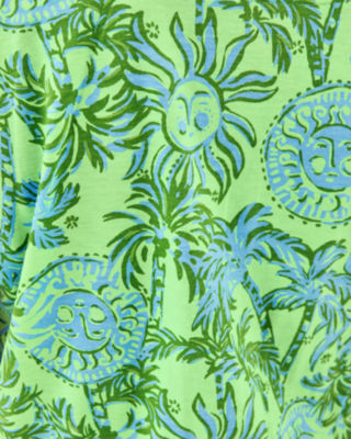 Melli Blouson Dress, Cool Mint Catchin Rays, large image 4