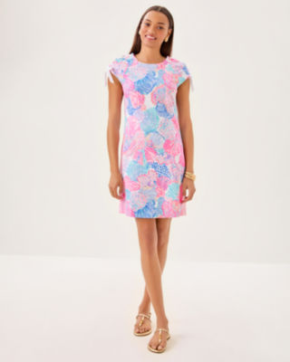 Meret Shift Dress, Multi Roar Of The Seas, large image 3