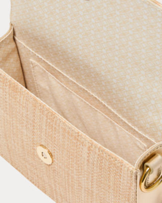 Paley Straw Shoulder Bag, Natural, large image 4