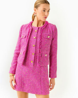 LILLY PULITZER KAVITA BOUCLE JACKET