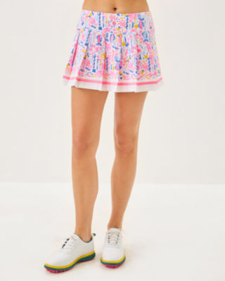 UPF 50+ Luxletic Drewlyn Skort, Multi Summer Serenade Golf, large image 2
