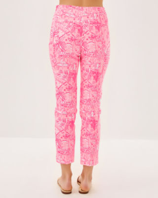 27" Nancee High Rise Crop Pant, Conch Shell Pink Pennys Playground, large image 1