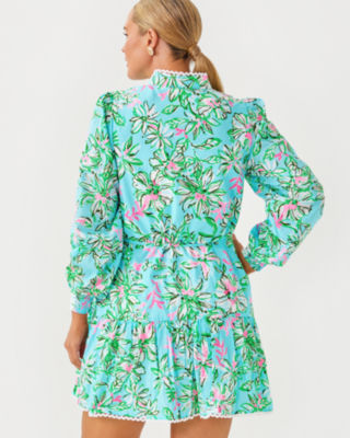 Arletta Dress, Multi Sun Of A Bun, large image 5