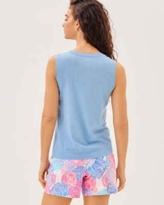 Meredith Tank Top, Jacaranda Blue, large image 1