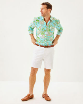 LILLY PULITZER 8" MEN'S STUFF VOLK STRETCH SHORT 