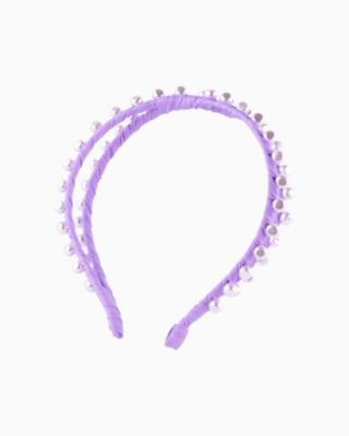 Cross Layered Headband, Lilac Opal, large - Lilly Pulitzer