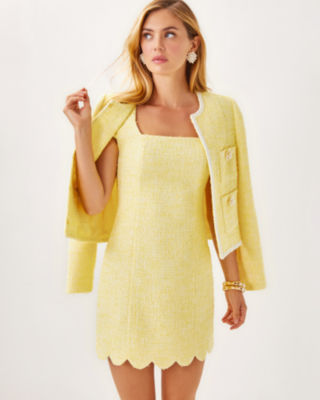 Rohana Jacket & Maisley Shift Dress Boucle Set