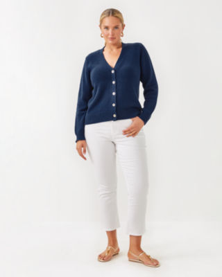 Tippery Cardigan, Low Tide Navy, large image 3