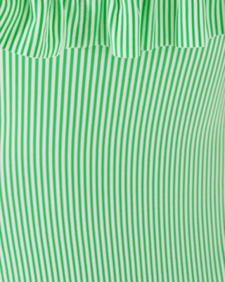 Aemma Ruffle One-Piece Swimsuit, Fauna Green Seersucker Stripe, large image 4