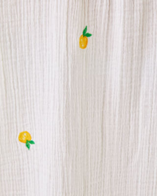 Kwitney Long Sleeve Cover-Up, Honeycomb Lemon Bee Half Drop, large image 4