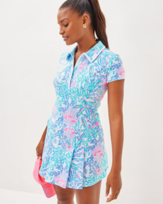 UPF 50+ Luxletic Jessamy Dress, Multi Via Del Mar, large image 1