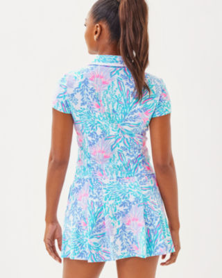 UPF 50+ Luxletic Jessamy Dress, Multi Via Del Mar, large image 2