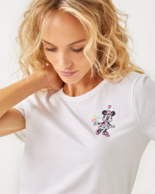 Lilly Hearts Disney Clairmont Trimmed Knit Top, Multi Lilly Hearts Disney Graphic Small, large image 4